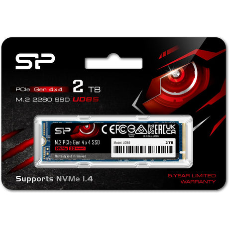 Silicon Power UD85 SSD 2TB M.2 PCI-E GEN4 X4 & NVMe 1.4