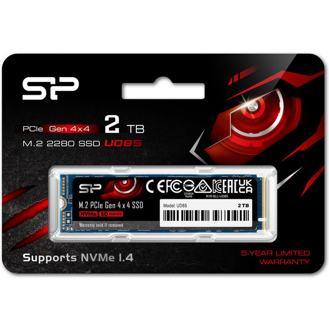 Silicon Power UD85 SSD 2TB M.2 PCI-E GEN4 X4 & NVMe 1.4
