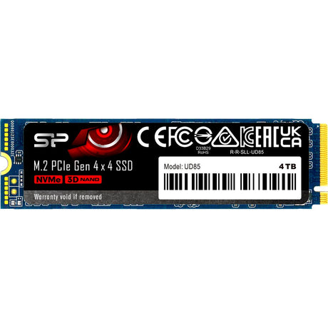 Silicon Power UD85 SSD 4TB M.2 PCI-E GEN4 X4 & NVMe 1.4 - image 3 of 3