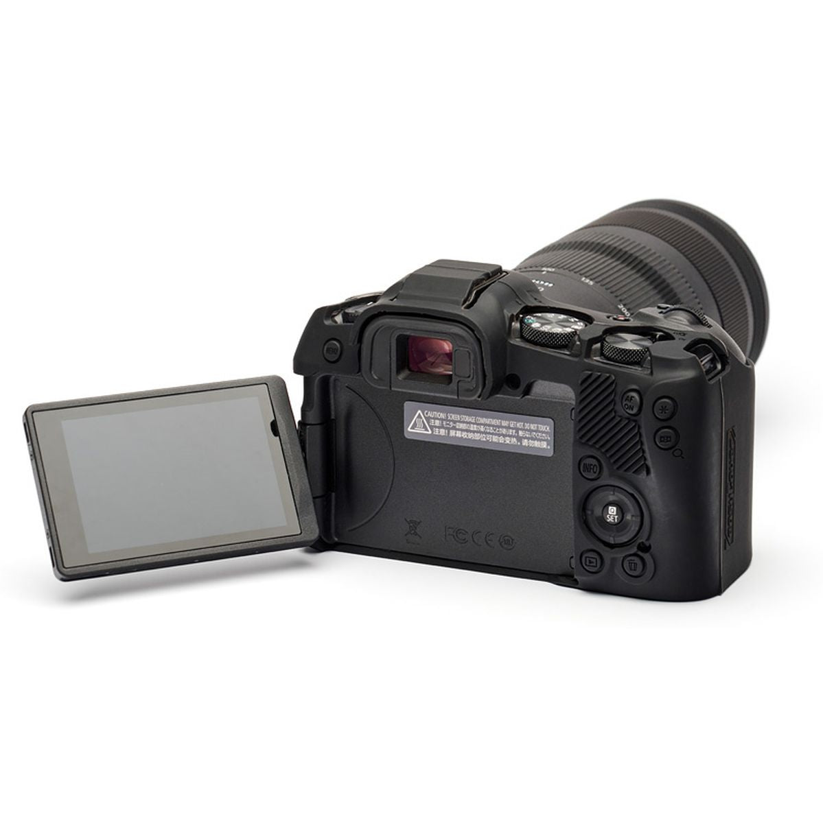 easyCover Body Cover For Canon R8 Black New
