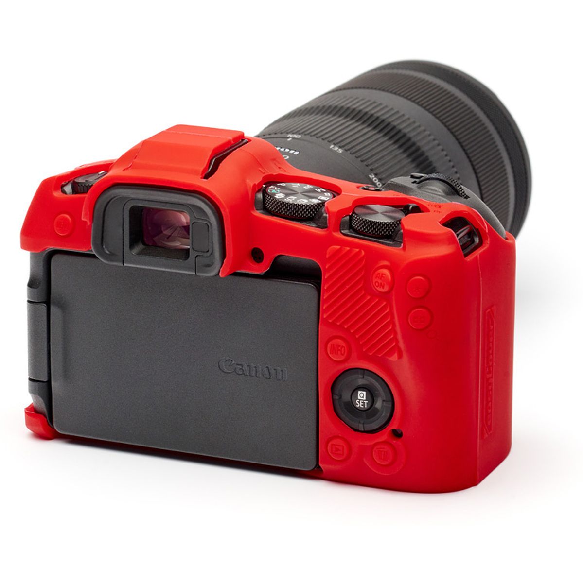 easyCover Body Cover For Canon R8 Red New