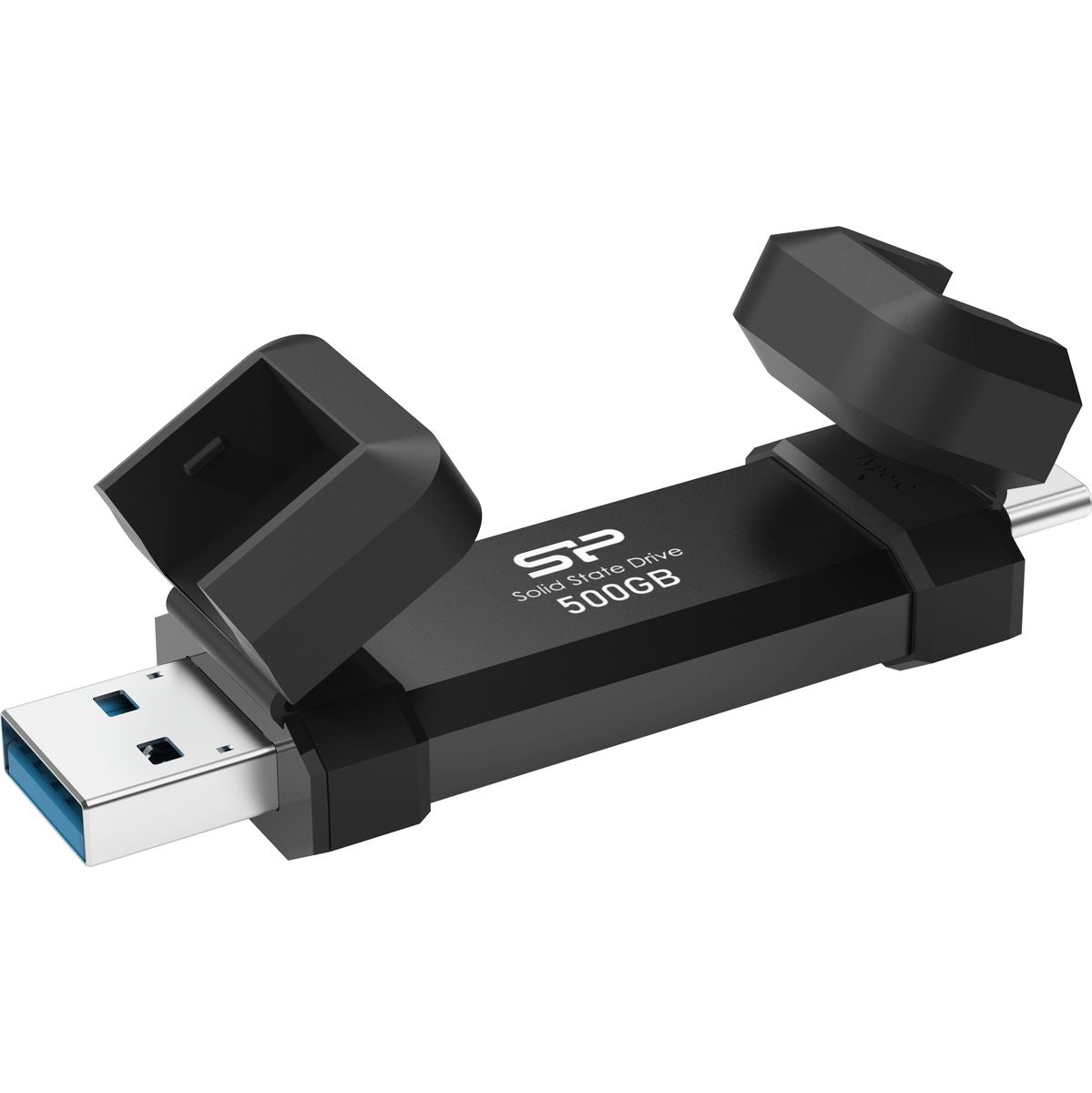 Silicon Power DS72 SSD Stick 500GB USB 3.2 Gen 2 Type-A & Type-C - image 4 of 5