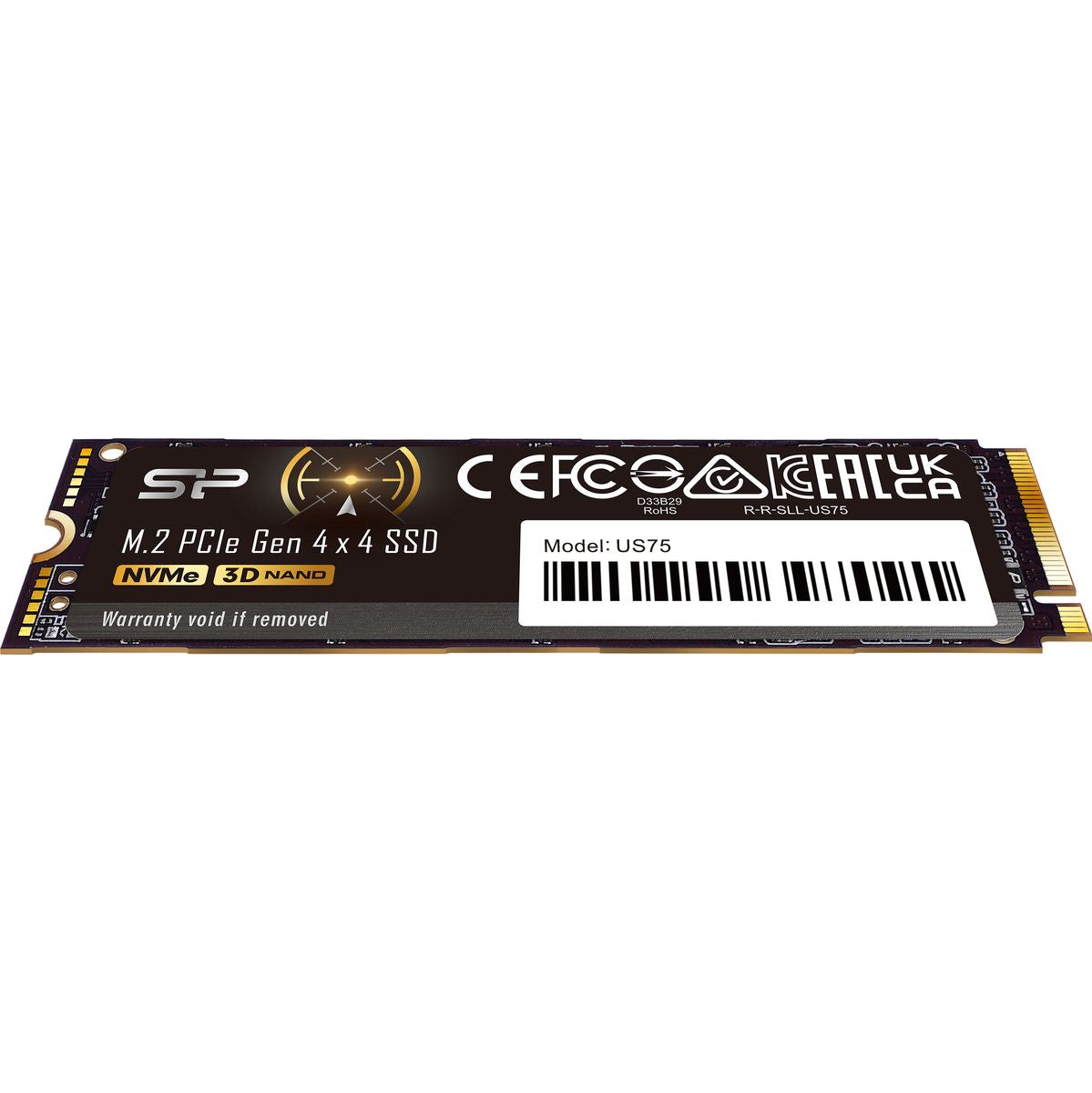 Silicon Power US75 SSD 2TB M.2 PCI-E GEN4 X4 - image 3 of 5