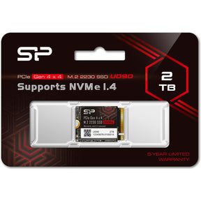 Silicon Power UD90 SSD 2TB M.2 2230 PCI-E GEN4 X4 & NVMe 1.4