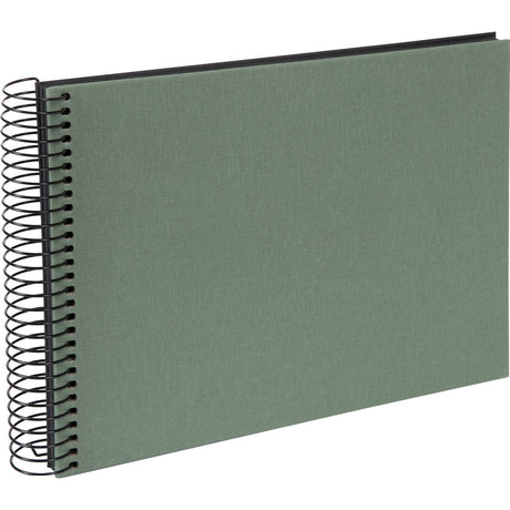 Goldbuch Bella Vista Spiral Album 24x17 Artichoke (Black Pages)