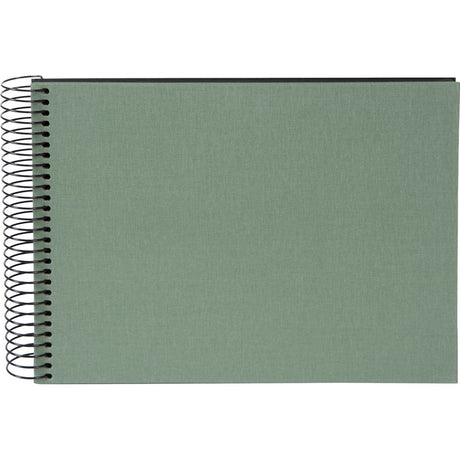 Goldbuch Bella Vista Spiral Album 24x17 Artichoke (Black Pages) - image 2 of 4