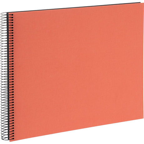 Goldbuch Bella Vista Spiral Album 35x30 Salmon (Black Pages)