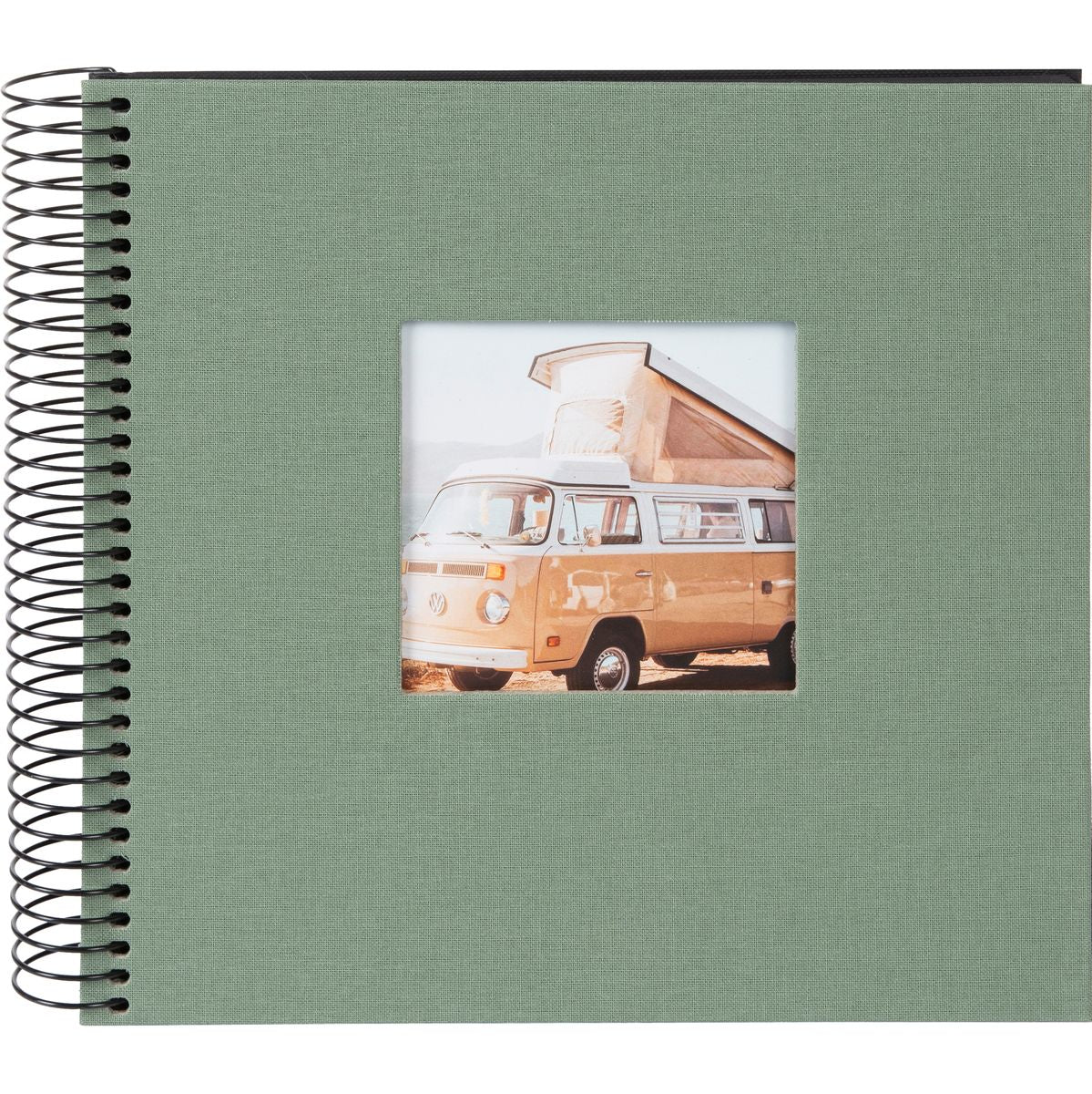 Goldbuch Bella Vista Spiral Album 21x20 Artichoke (Black Pages) - image 2 of 4
