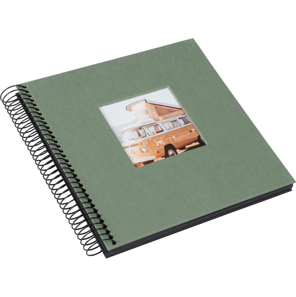 Goldbuch Bella Vista Spiral Album 21x20 Artichoke (Black Pages) - image 4 of 4
