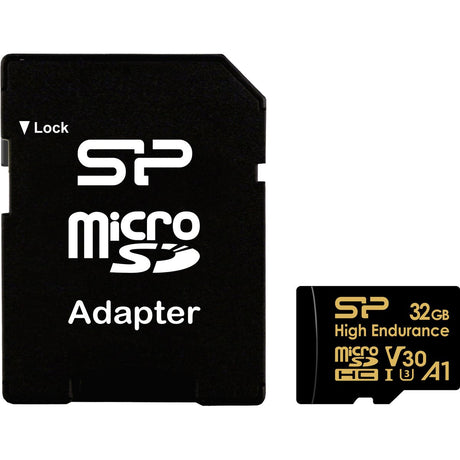 Silicon Power MicroSDXC Card Golden Series High Class 10 A1 UHS-I U3 V30 32GB - image 2 of 4