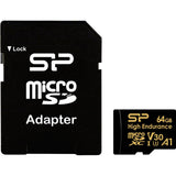 Silicon Power MicroSDXC Card Golden Series High Class 10 A1 UHS-I U3 V30 64GB - image 2 of 4
