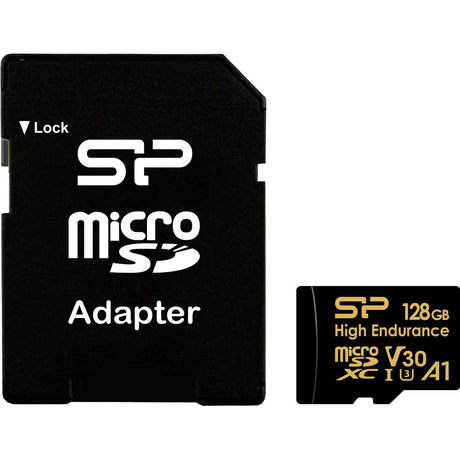 Silicon Power MicroSDXC Card Golden Series High Class 10 A1 UHS-I U3 V30 128GB - image 2 of 4