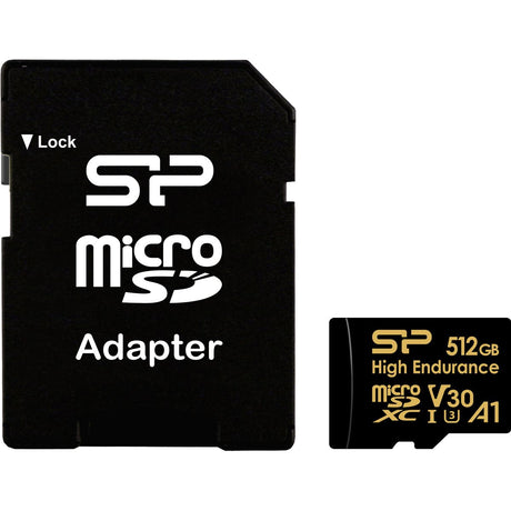 Silicon Power MicroSDXC Card Golden Series High Class 10 A1 UHS-I U3 V30 512GB - image 2 of 4