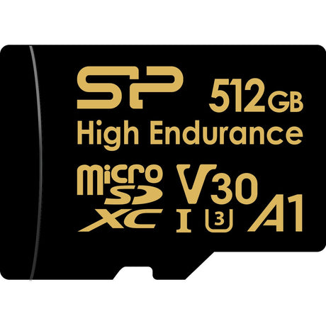 Silicon Power MicroSDXC Card Golden Series High Class 10 A1 UHS-I U3 V30 512GB - image 3 of 4