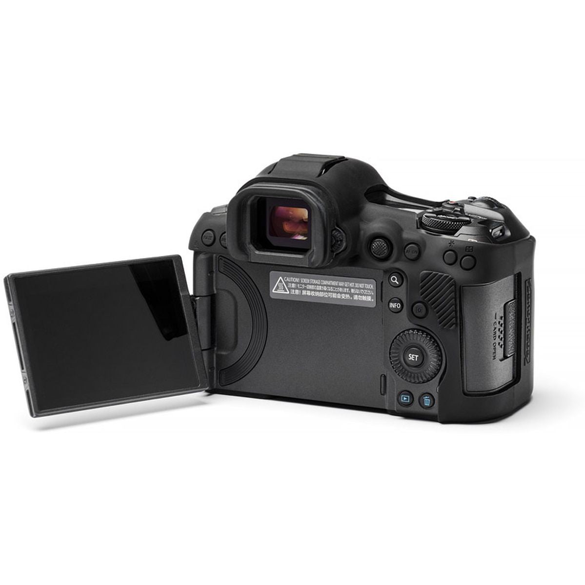 easyCover Body Cover For Canon R5 MkII Black - image 3 of 5
