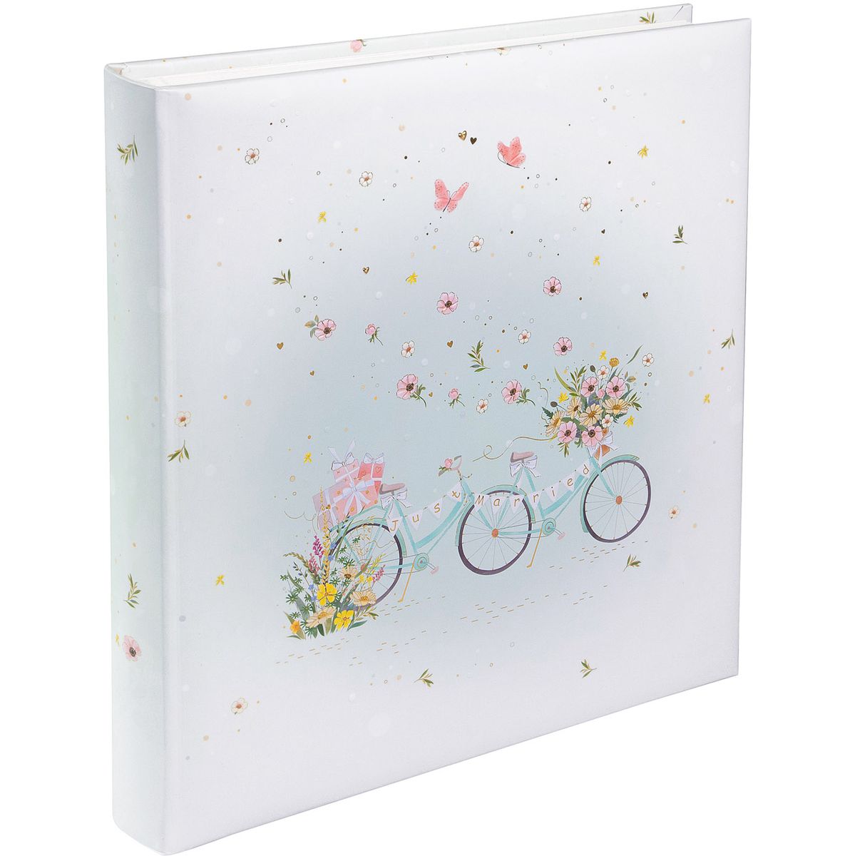 Goldbuch Floral Tandem Wedding Album 30x31 - image 2 of 5