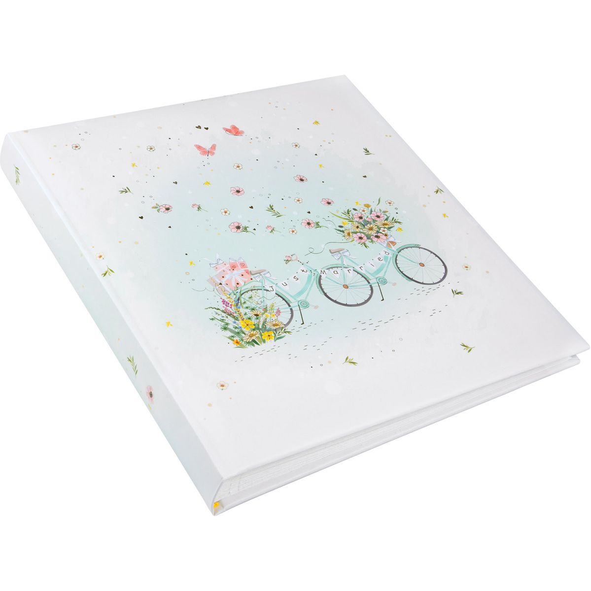 Goldbuch Floral Tandem Wedding Album 30x31 - image 3 of 5