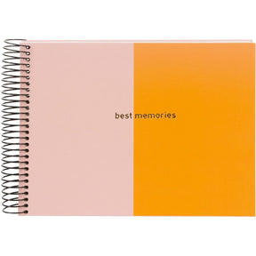 Goldbuch Coloration Spiral Album 24x17 Orange|rosé