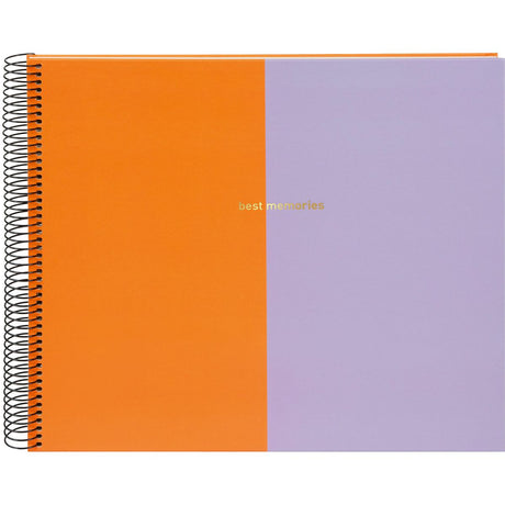 Goldbuch Coloration Spiral Album 35x30 Orange|lilac