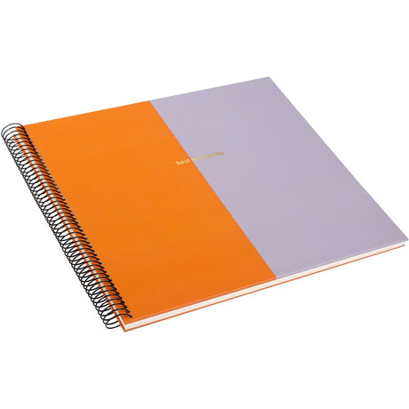Goldbuch Coloration Spiral Album 35x30 Orange|lilac - image 3 of 5