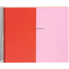 Goldbuch Coloration Spiral Album 35x30 Red|pink