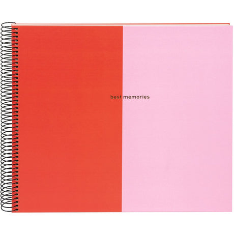 Goldbuch Coloration Spiral Album 35x30 Red|pink