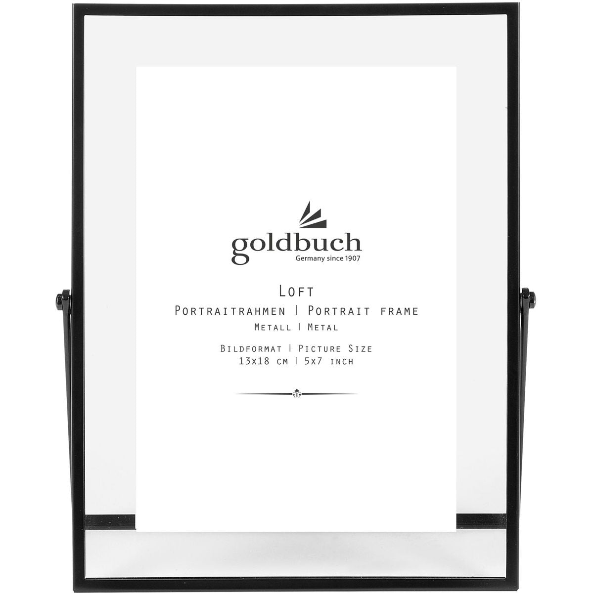 Goldbuch Loft Photo Frame 13x18 Black - image 3 of 4