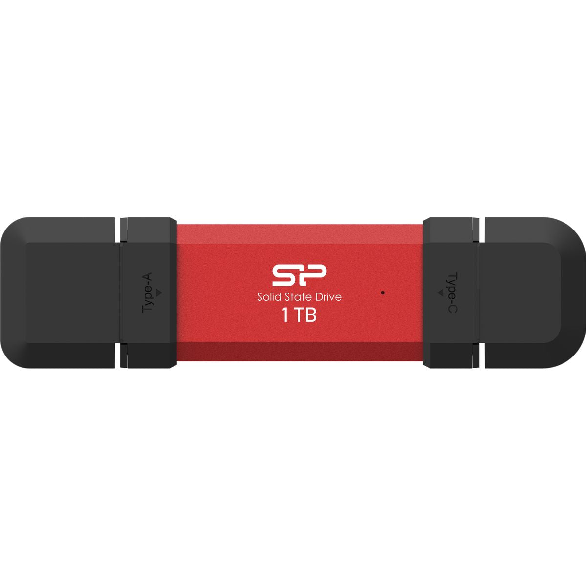 Silicon Power DS72 SSD Stick 1TB USB 3.2 Gen 2 Type-A & Type-C (Red) - image 2 of 5