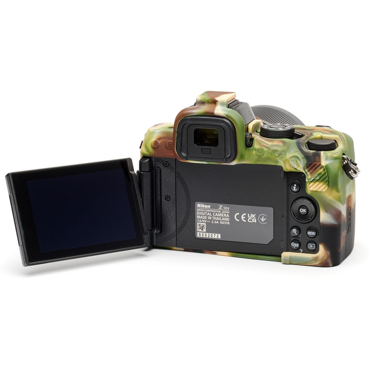 easyCover Body Cover For Nikon Z50 II Camouflage