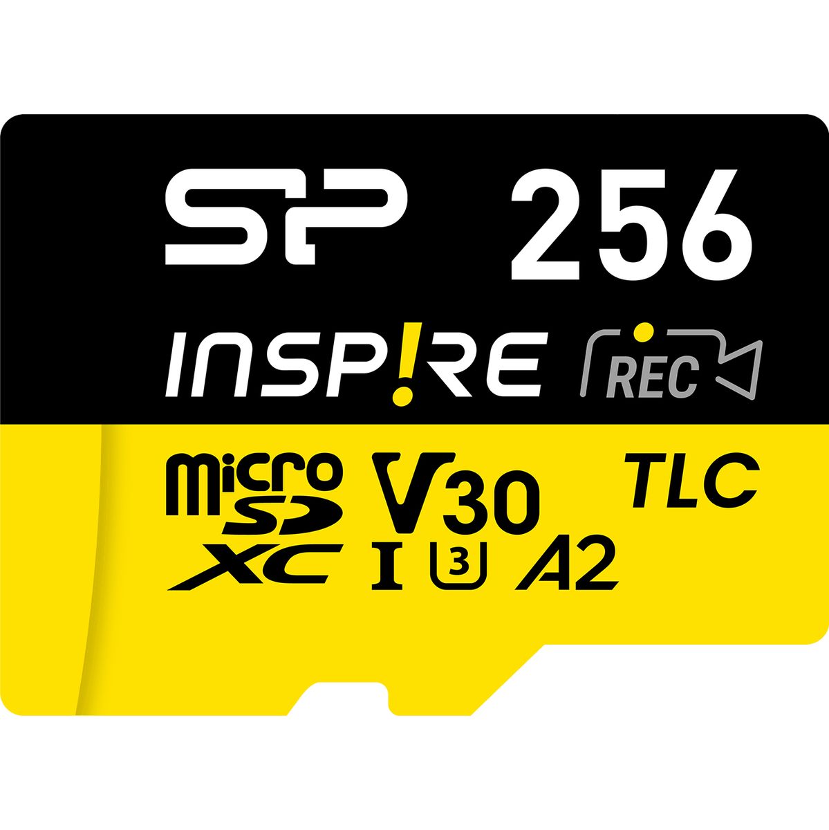Silicon Power MicroSDXC Card Inspire Class 10 A2 V30 256GB w/ Type-C Reader - image 3 of 4