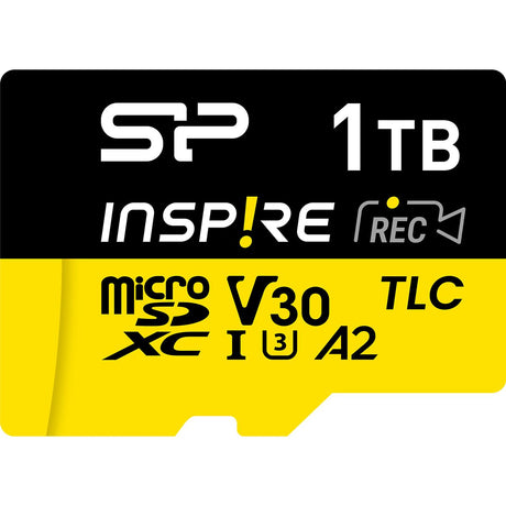 Silicon Power MicroSDXC Card Inspire Class 10 A2 UHS-I U3 V30 1024GB (1TB) - image 3 of 4