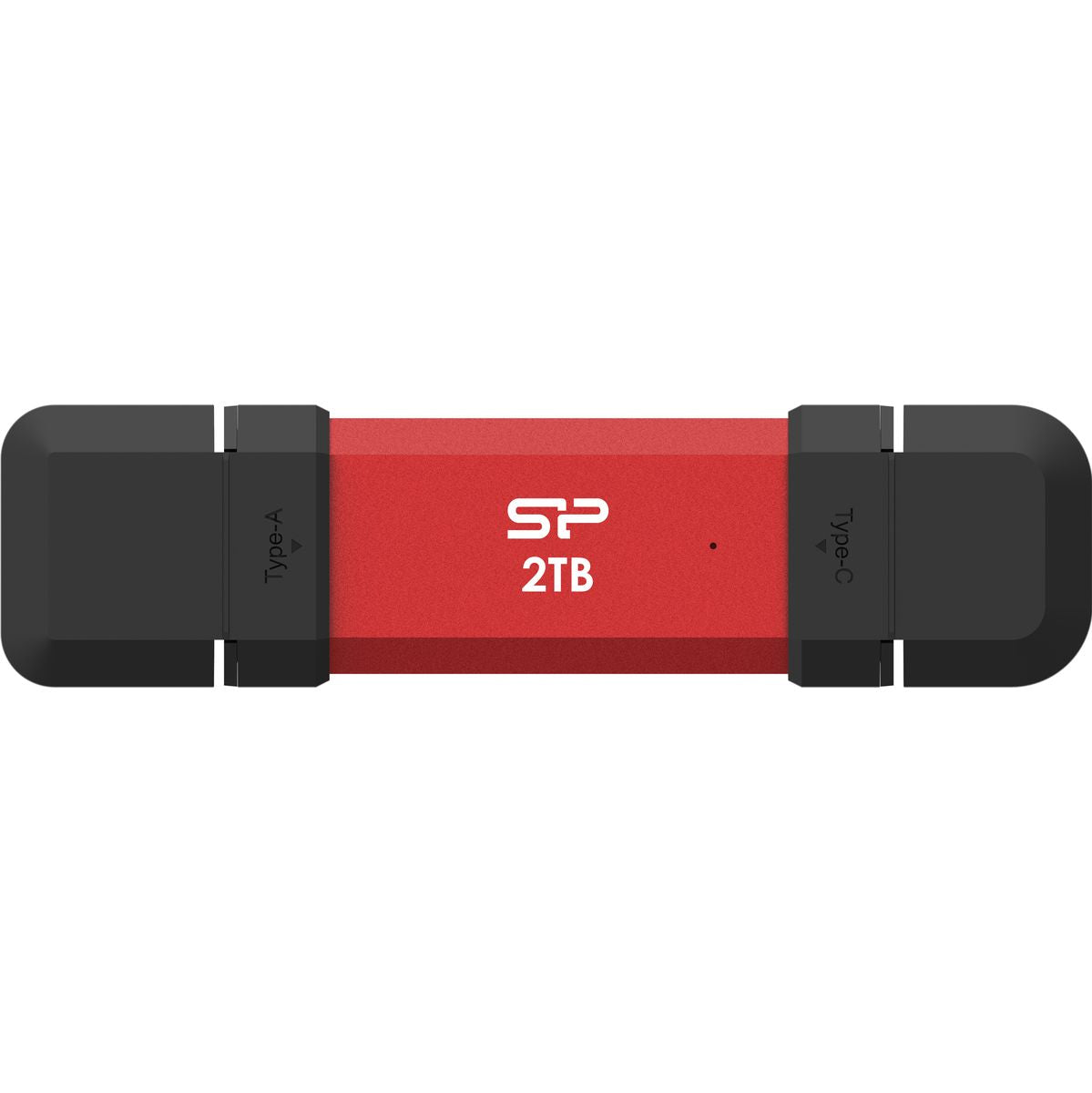 Silicon Power DS72 SSD Stick 2TB USB 3.2 Gen 2 Type-A & Type-C (Red) - image 2 of 5