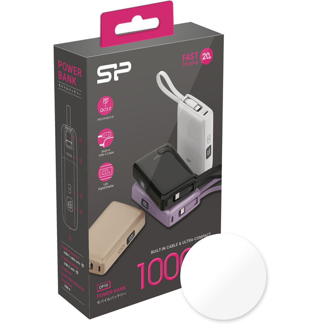 Silicon Power PowerBank CP10 10000mAh White