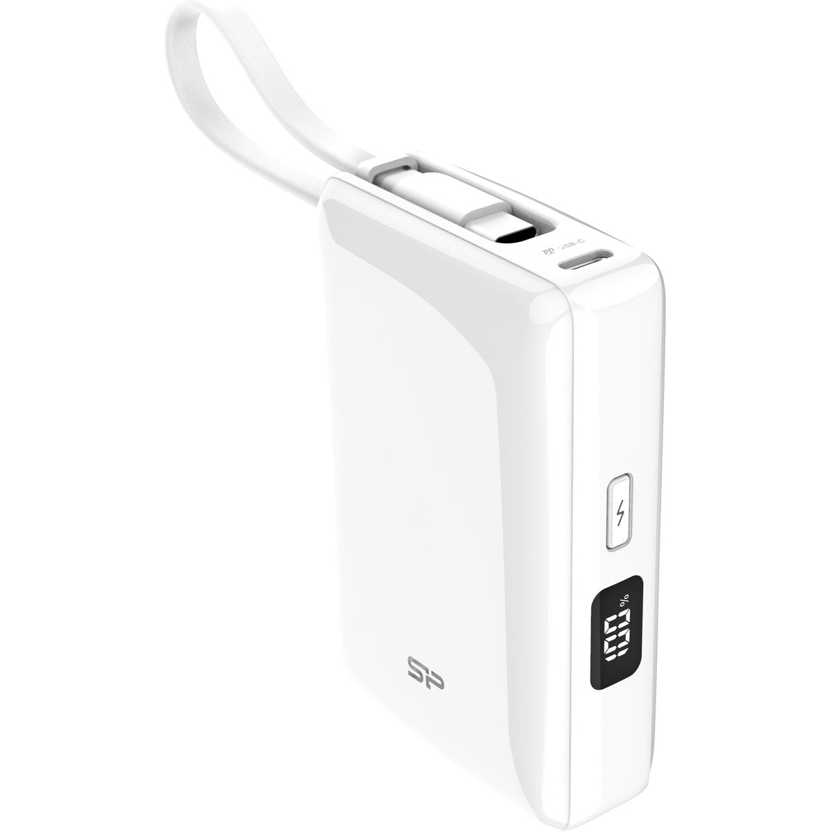 Silicon Power PowerBank CP10 10000mAh White - image 4 of 5