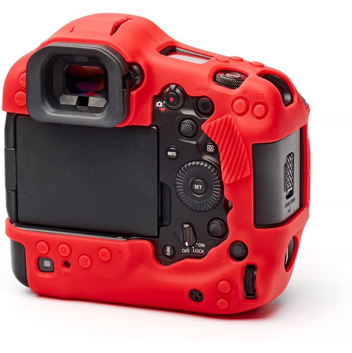 easyCover Body Cover For Canon R1 Red