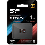 Silicon Power MicroSDXC Express Card Hypera Class 10 A1 UHS-1 U3 V30 1024GB
