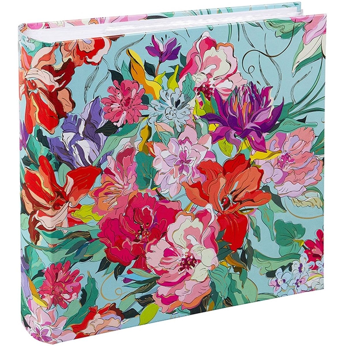 Goldbuch Velvet Bloom Slip In Album For 200 Photos