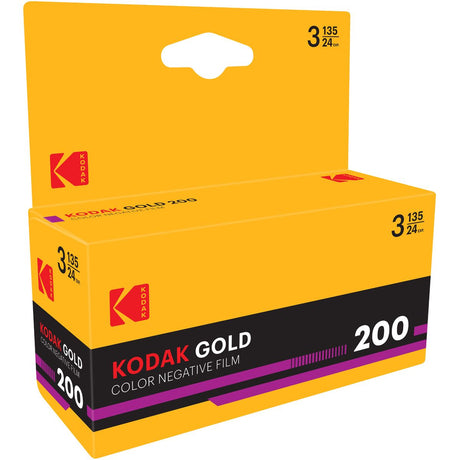 Kodak Eastman Kodak Gold 200 135-24 3 Pak Blister