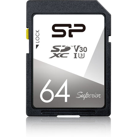 Silicon Power SDXC Card Superior Class 10 UHS-I U3 V30 64GB - image 3 of 3