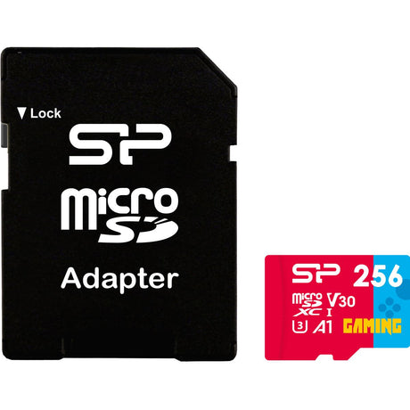 Silicon Power MicroSDXC Card Superior Gaming Class 10 A1 256GB w/ Adapter - image 2 of 3