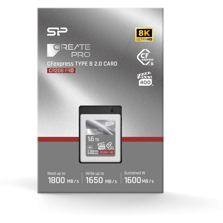 Silicon Power CFexpress 2.0 Type B Card Createpro CR20B Pro 1.6TB