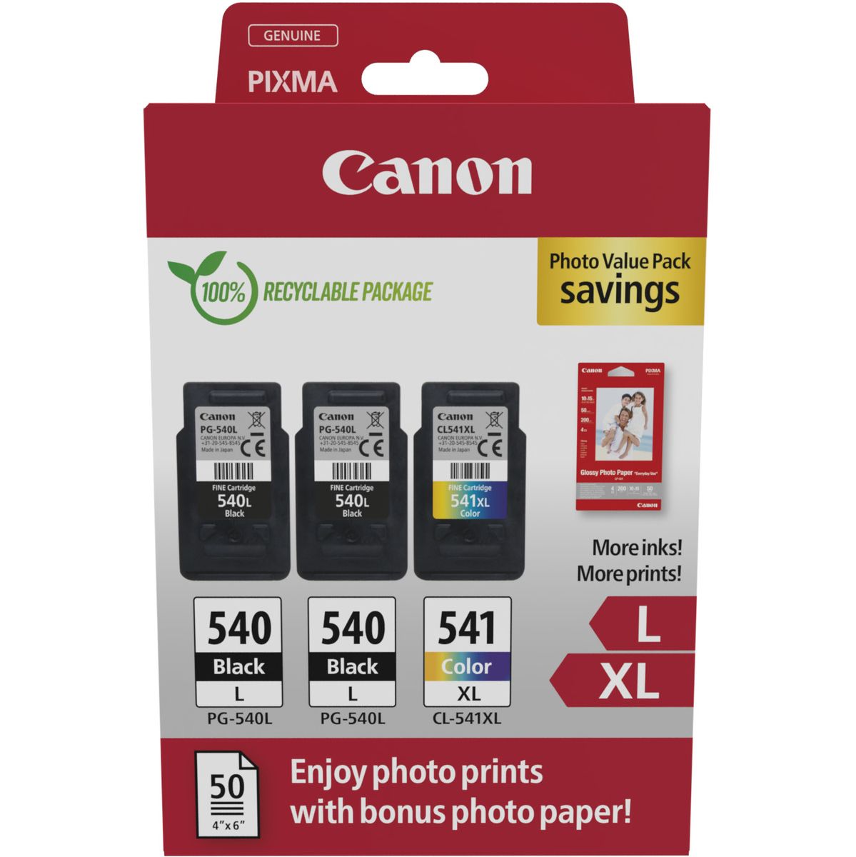 Canon PG-540LX2/CL-541XL PVP