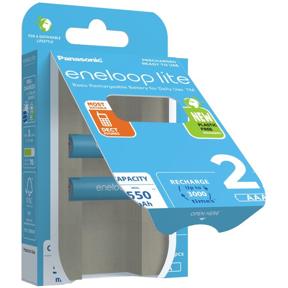 Eneloop Lite AAA 550 mAh Blister 2 - image 3 of 5