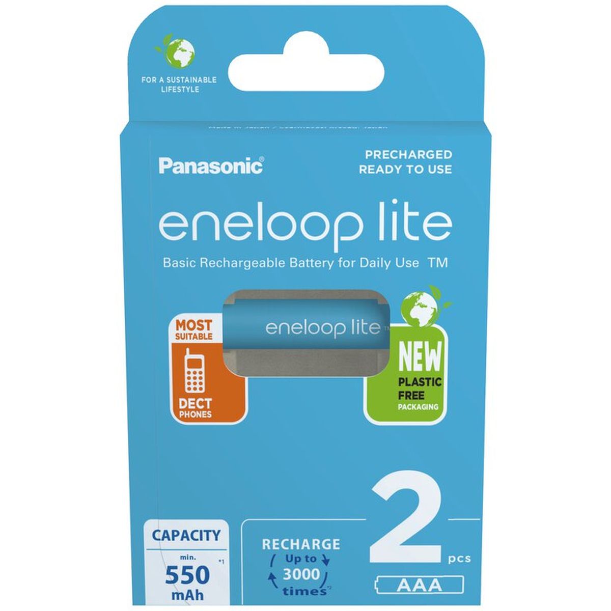 Eneloop Lite AAA 550 mAh Blister 2 - image 4 of 5
