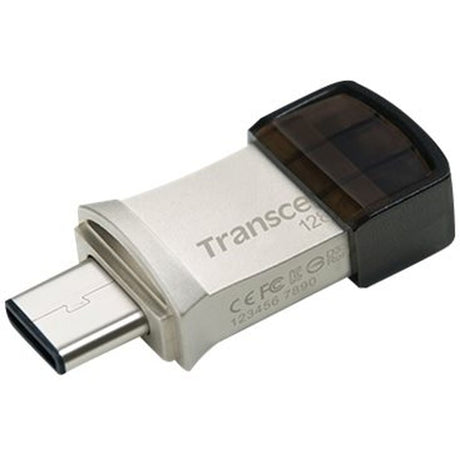 Transcend Jetflash 890 128GB USB-C 3.1 Gen 1 Silver - image 2 of 3