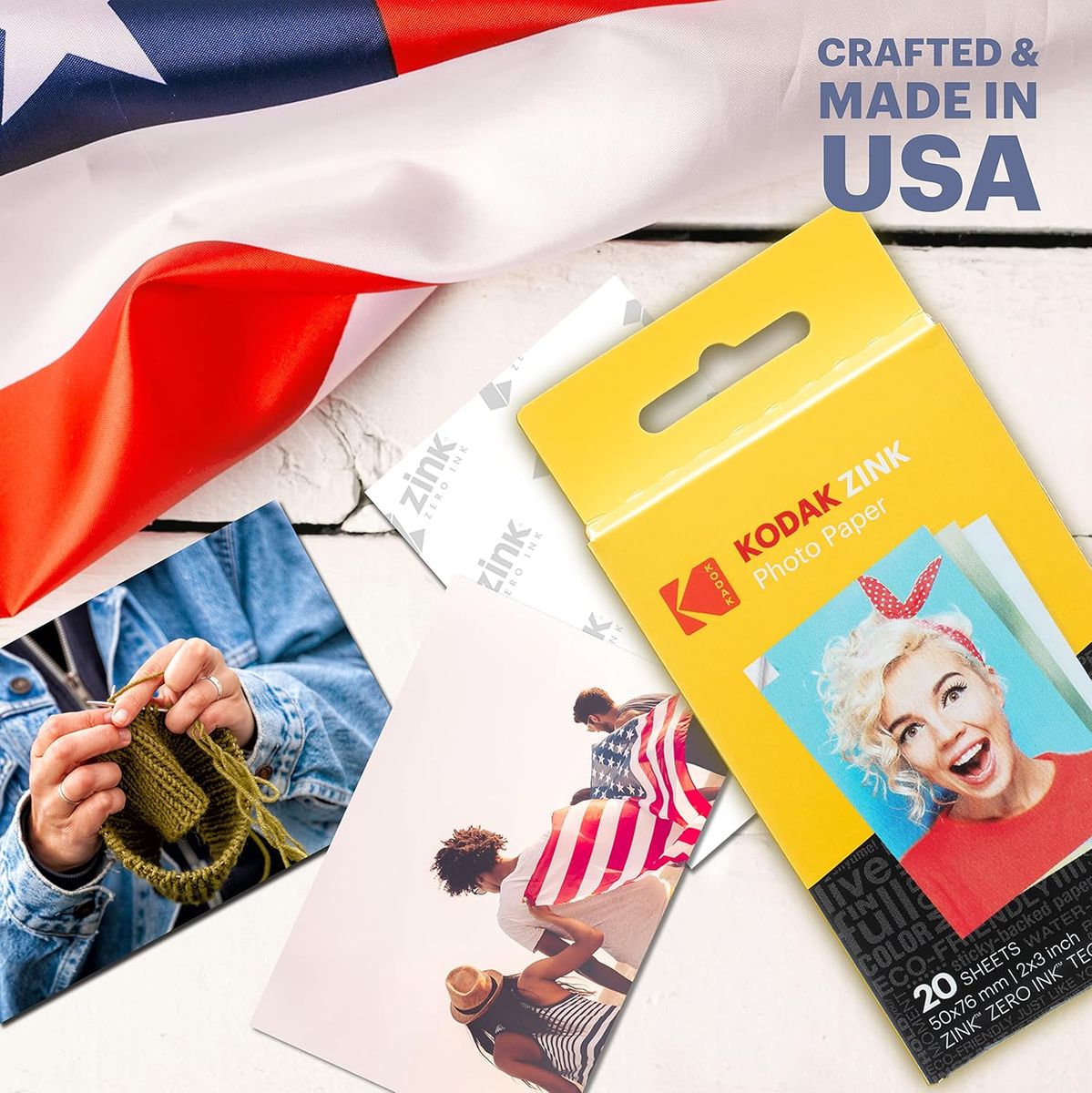Kodak Printomatic Zink Paper 20 Pack - image 4 of 5