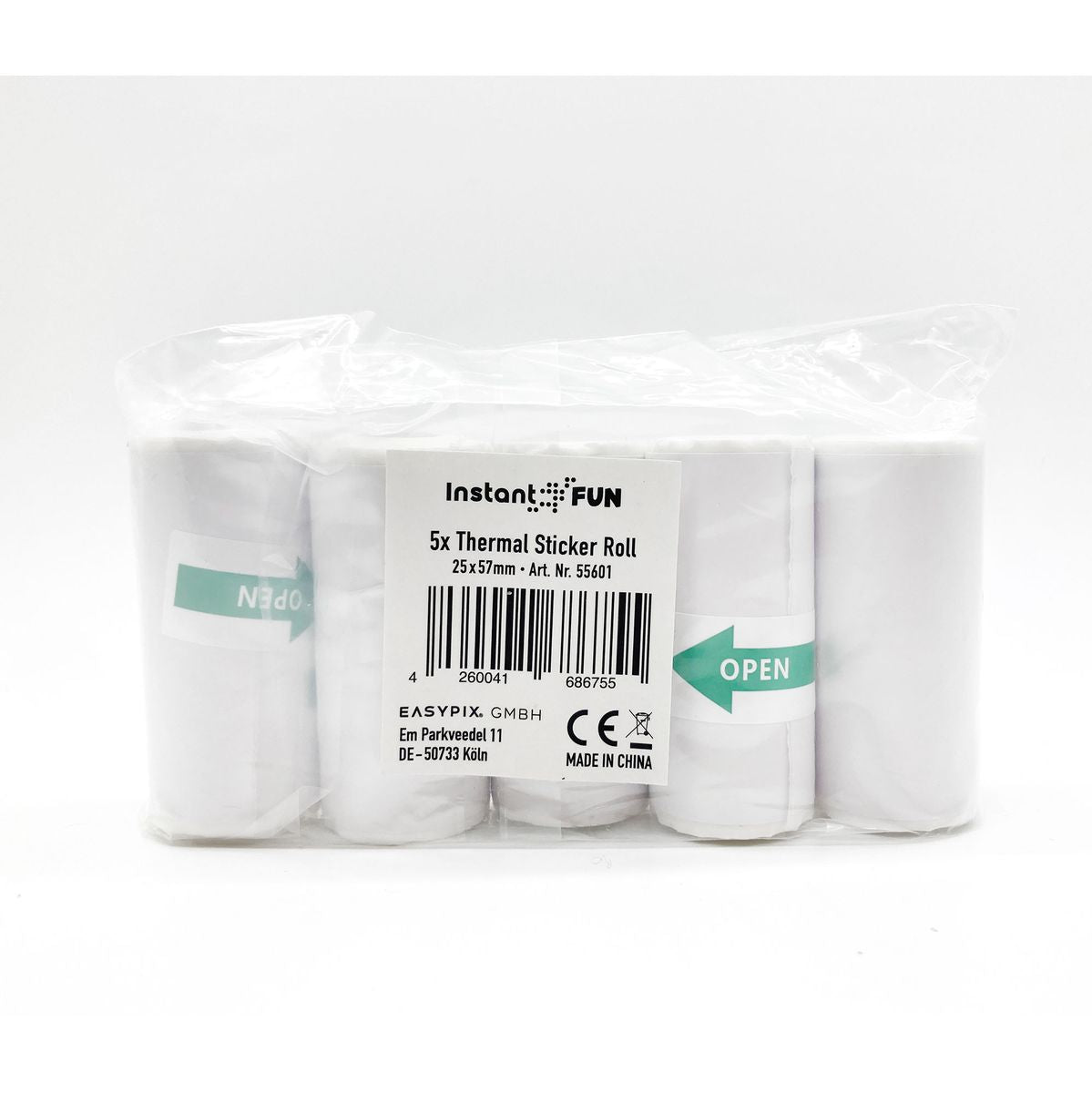 Easypix Instantfun 5X Thermal Printing Sticker Rolls - image 4 of 5