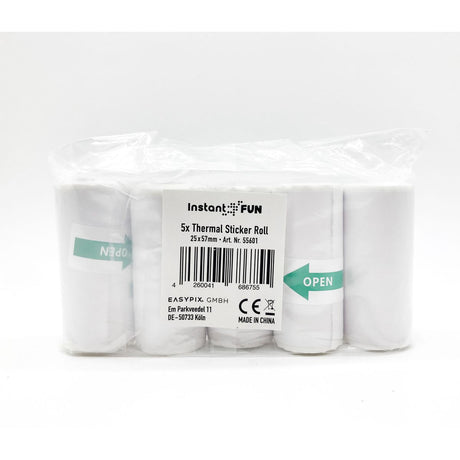Easypix Instantfun 5X Thermal Printing Sticker Rolls - image 4 of 5