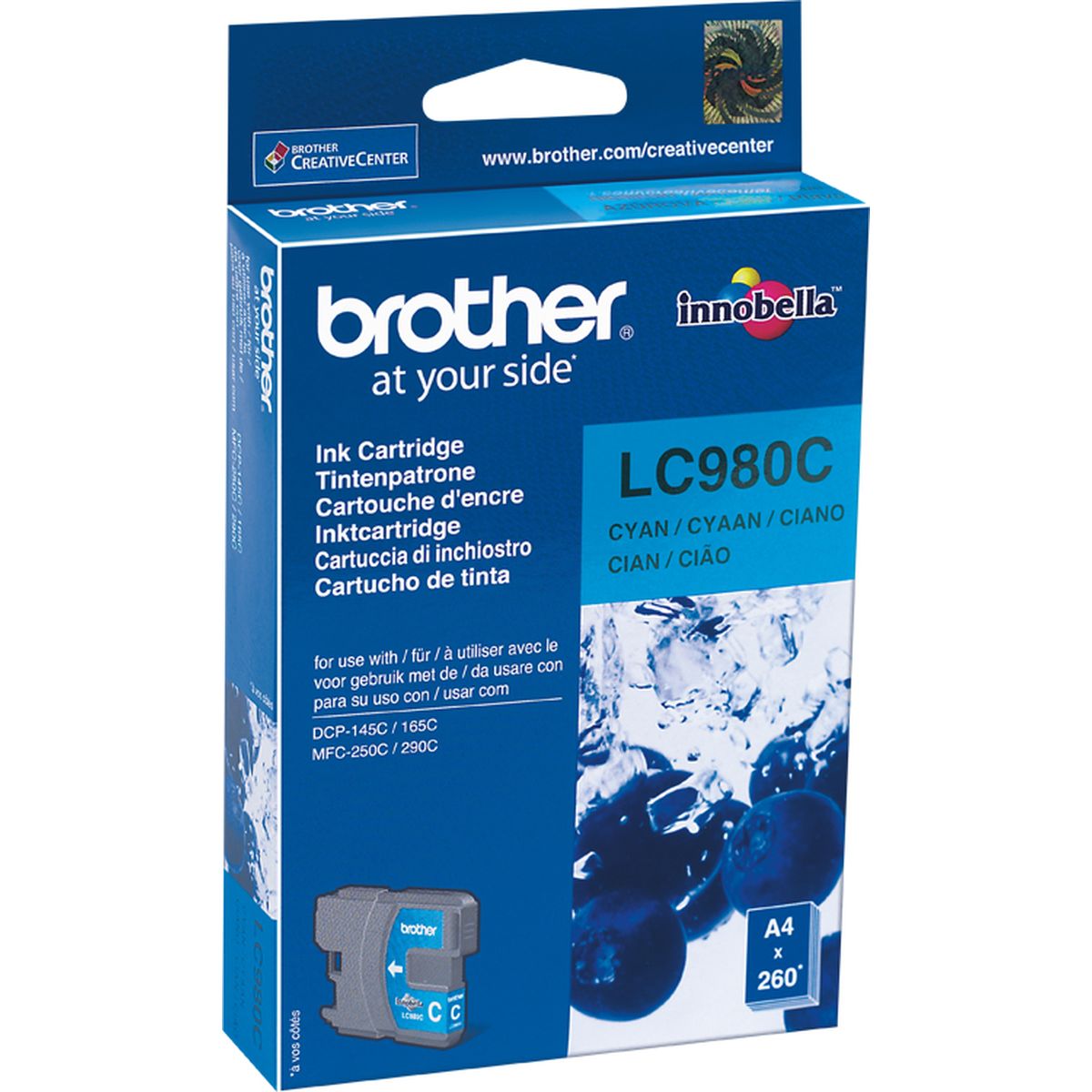 Brother LC-980C Cyan Ink Cartridge