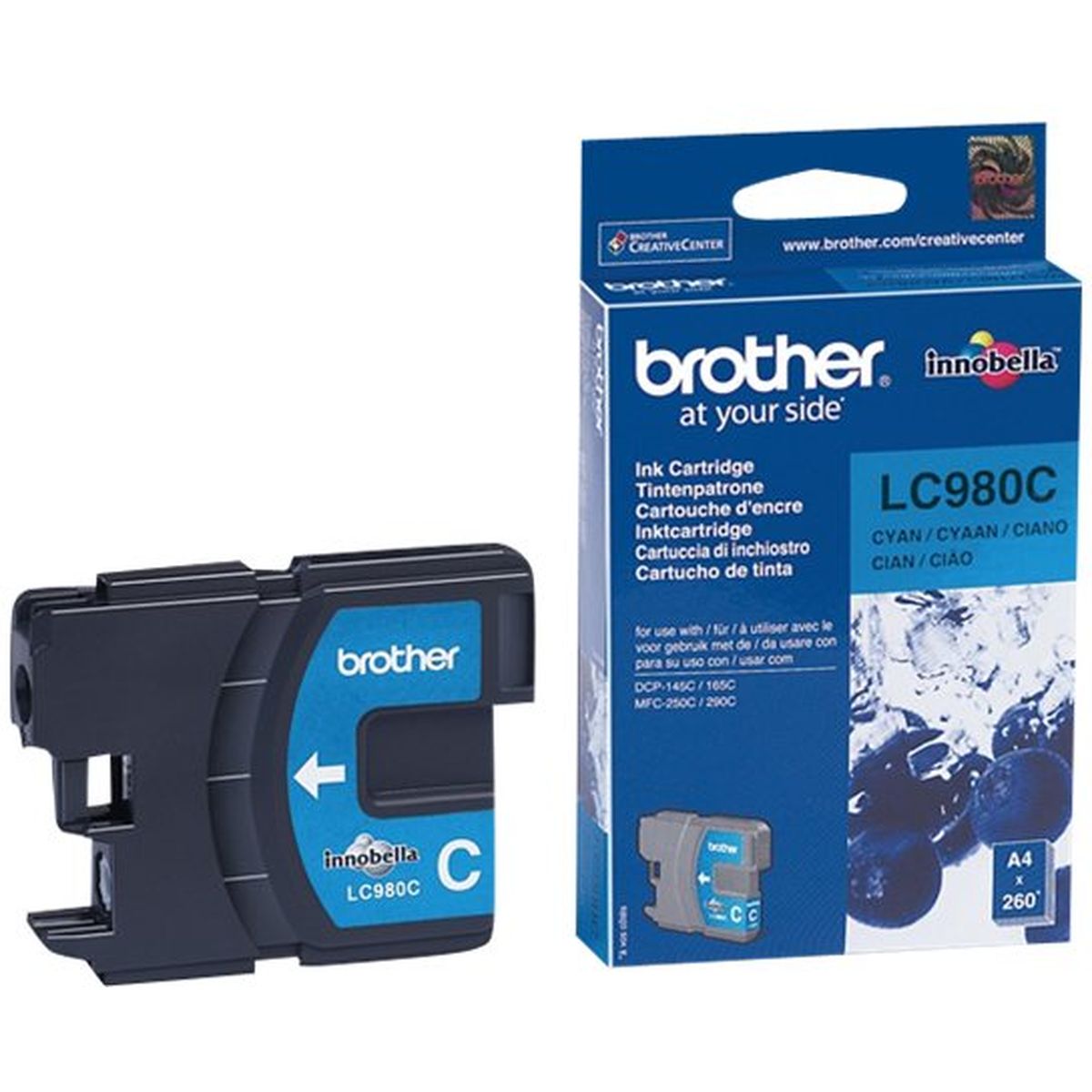 Brother LC-980C Cyan Ink Cartridge - image 2 of 4